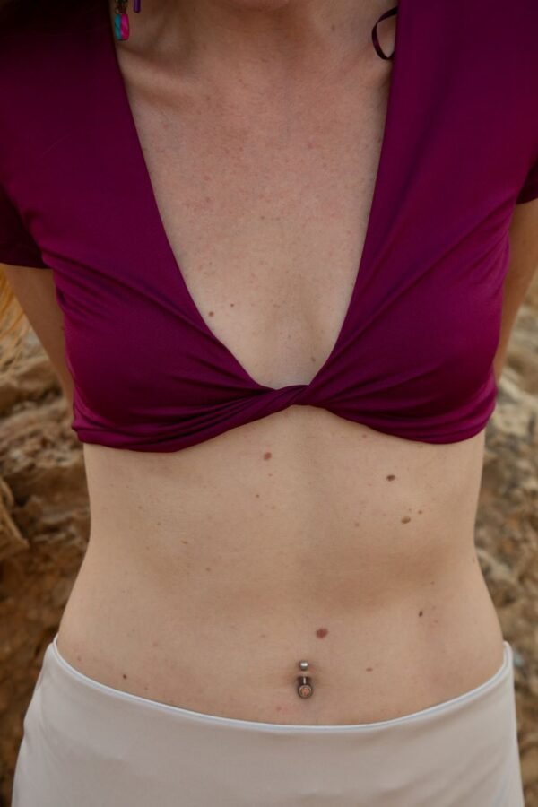 Mimoza crop top cherry - Image 3