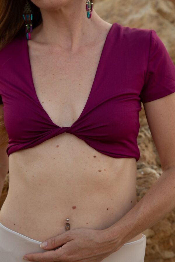Mimoza crop top cherry 2